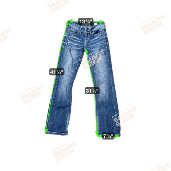 BKE Jeans Women's 28x33.5 28x33  20 Stretch Flare Bootcut Medium Wash Denim READ - Picture 5 of 8